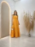 Vestido Longo Com Alça De Babado - loja online