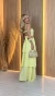 Vestido Longo Com Babados Jade - loja online