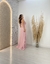 Vestido Longo Com Fenda - La Vie Store