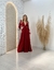 Vestido Longo Com Decote V - comprar online