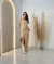 Vestido Midi Alfaiataria Com Fenda