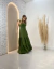 Vestido Longo Com Alça De Babado - comprar online