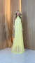Imagem do Vestido Frente Única Em Chiffon