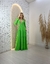 Vestido Longo Com Decote V
