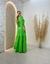 Vestido Longo Com Decote V na internet