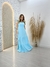 Vestido Longo Com Alça De Babado - loja online