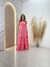 Vestido Longo Com Alça De Babado