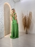 Vestido Longo Com Recorte E Alça De Babado - La Vie Store