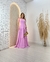 Imagem do Vestido Longo Com Recorte E Alça De Babado