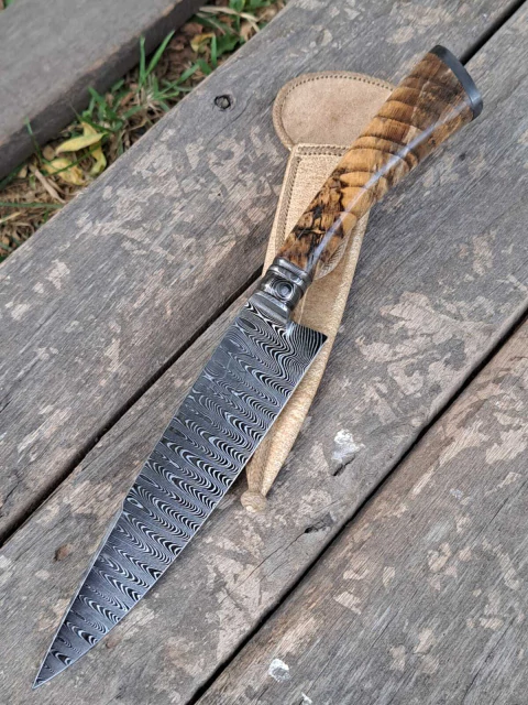 Cuchillo Damasco con cabo estabilizado | LADDER - comprar online