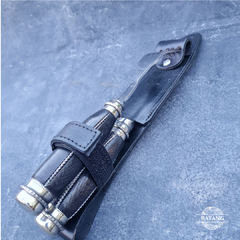 Juego individual "Cassa Nero" con VAINA | FUNDA | CAJA - tienda online