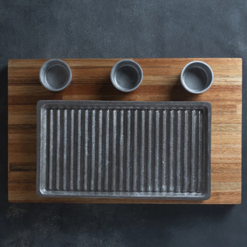 Tabla Gourmet M + Parrilla + Dips | EUCALIPTO