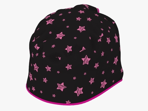 G031-1 ESTRELLAS NEGRO-ROSADO