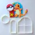 Kit Molduras Pokemon 9 cm - 3 Partes na internet