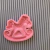 Molde de Silicone Cavalinho de Brinquedo Toy
