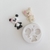 Molde de Silicone Urso Panda Rosto Pequeno