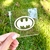 Placa Marcador Acrilico Morcego Batman - Heróis