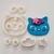 Kit de Cortadores A Casa Magica da Gabby 5,5 cm 8 Personagens - comprar online