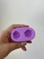 Molde de Silicone 2 rosas / Flores / Dia das maes