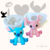 Molde de Silicone Stitch e Angel