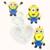Molde de Silicone Minions 4,5 cm