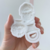 Molde Silicone Coelhos na Cestinha na internet
