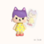 Molde Silicone Caixa de Leite 8cm Personagem Casa da Gabby