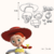 Cortador Jessie Toy Story 9 cm - Loja Aline Candido