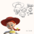 Cortador Jessie Toy Story 9 cm - comprar online