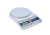 Balança Digital de Precisão Eletrônica para Cozinha 1g a 10Kg com Visor de LCD Branco