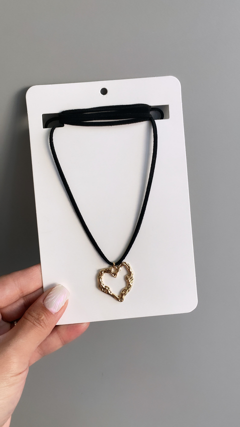 Collar Corazón Karol Gold FN