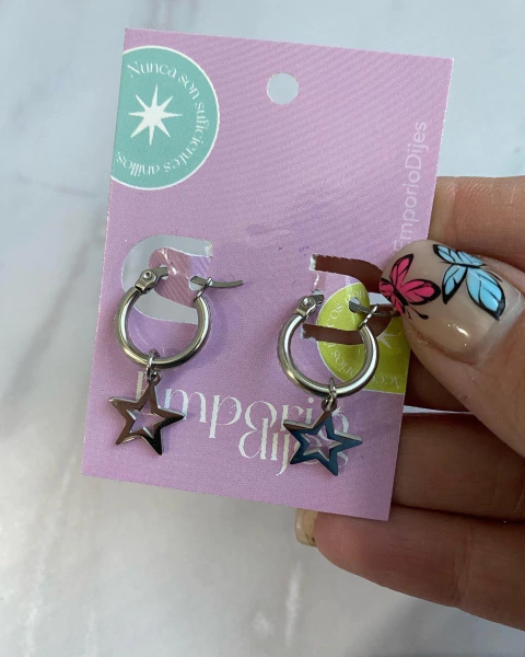 Argollita Estrella Calada AB