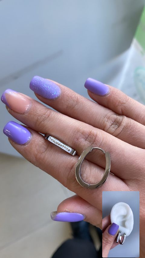 Aros Gota Brillo AQ