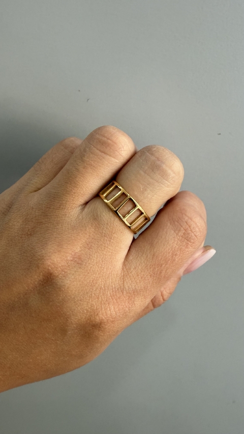 Anillo cuadrado AD