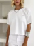 Remera Sastrera Blanca • Larga