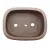 MACETA DE AUTOR DE GRES IMPORTADA RECTANGULAR XM-012 en internet