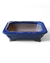 Maceta rectangular patas nube labio exterior ceramica gres Azul 20.5 X 14 X 6,5 A-8-M - Tienda Online Domestic Bonsai | Jardín en el corazón de CABA