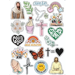 STICKERS WATERPROOF - RELIGIOSO