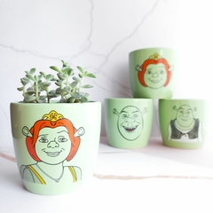 MACETA SIMPLE - SHREK