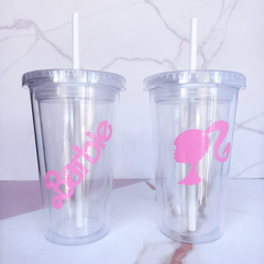 VASO BARBIE - CRISTAL