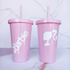 VASO BARBIE - ROSA