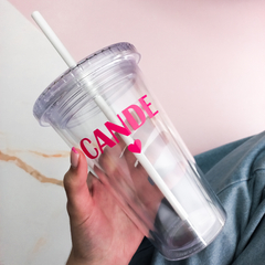 VASO POWER - PERSONALIZADO NOMBRE