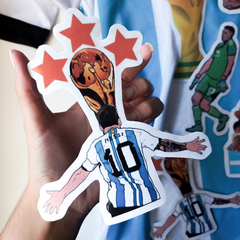 STICKERS XXL - MESSI ESTRELLA