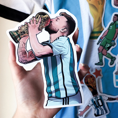 STICKERS XXL - MESSI COPA