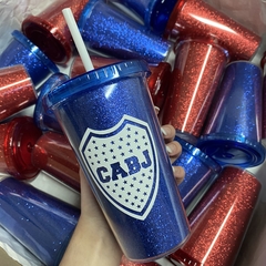 VASO GLITTER - BOCA