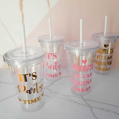 VASO POWER TRASLUCIDO - TERMICO en internet