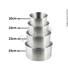 Set Bandeja Giratoria Tortera Espatula Bowl Batidor Cucharas - Tutto Farra