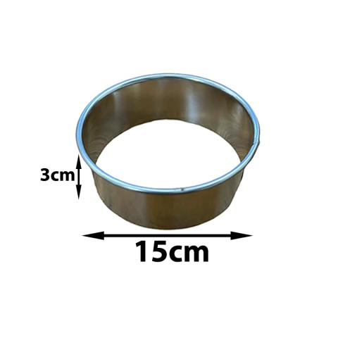 Cortante Redondo Liso N°15 15cm