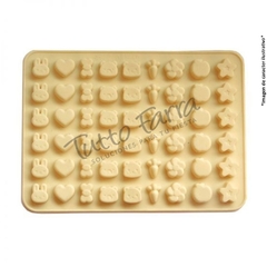 Molde 54 Figuras Gelatinas Paso