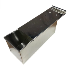 Molde para Pan Lactal 26 cm x 9 cm x 10 cm con tapa en internet